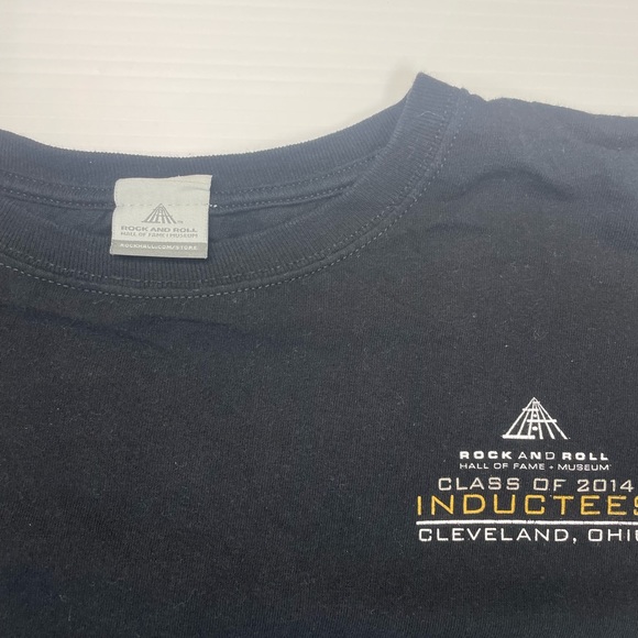 2014 Inductees Class, Rock and Roll Hall of Fame Tee Size 3XL - Picture 3 of 8